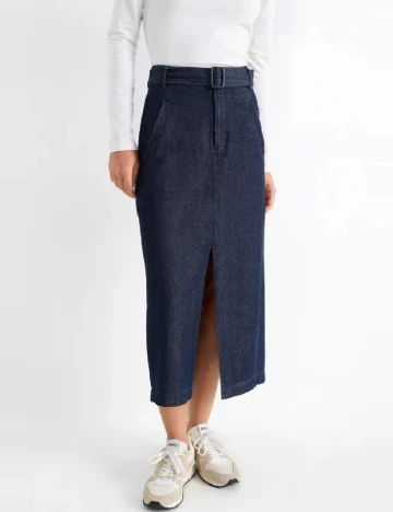 Fusta C&A, bleumarin Albastru