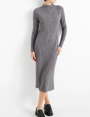 Rochie medie C&A, gri Gri