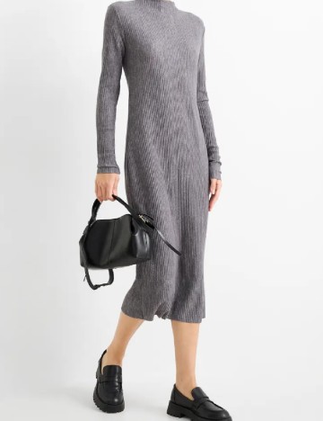 Rochie medie C&A, gri