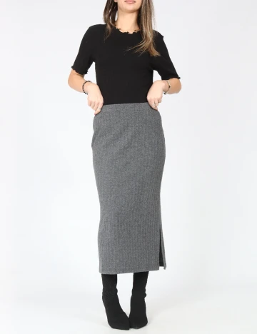 Fusta C&A, gri Gri