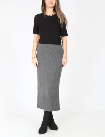 Fusta C&A, gri Gri