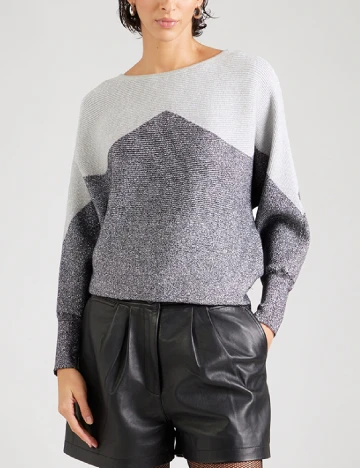 Bluza C&A, gri/alb Gri