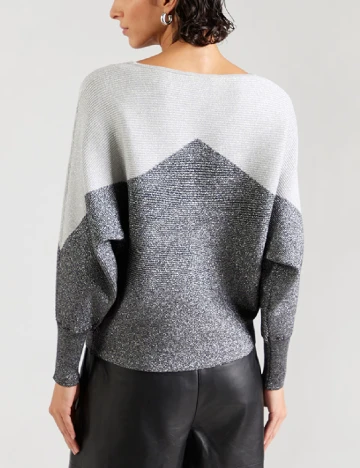 Bluza C&A, gri/alb Gri