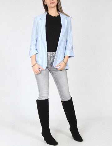 Blazer Only, bleu/alb