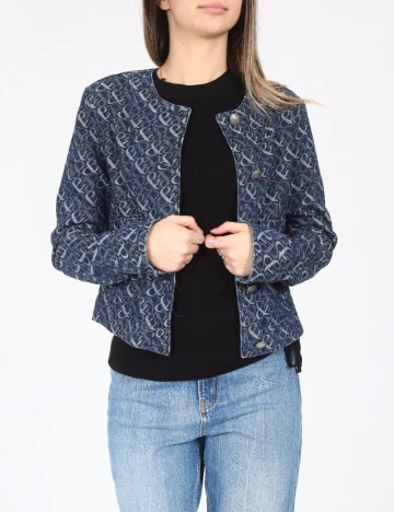 Jacheta C&A, albastru Albastru