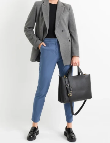 Pantaloni C&A, albastru Albastru