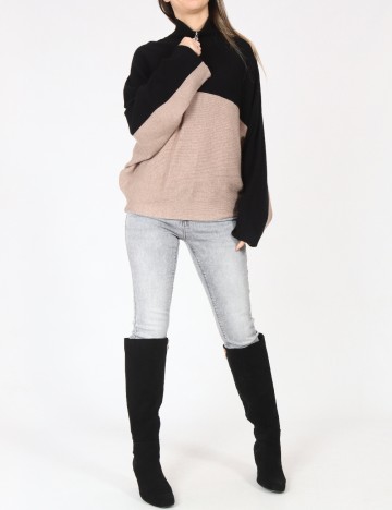 Bluza C&A, maro/negru