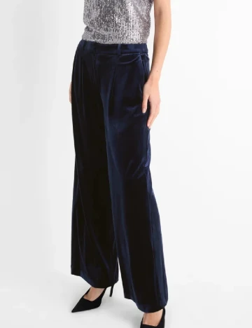 Pantaloni C&A, bleumarin Albastru