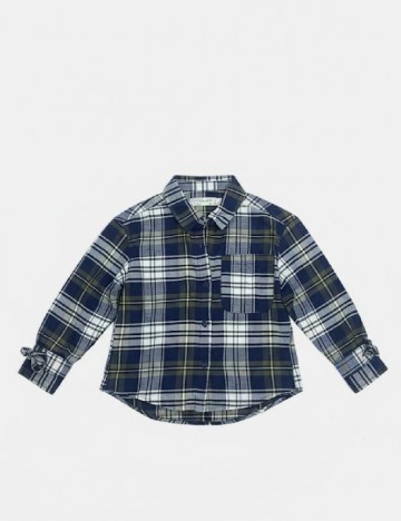 
						Camasa Zara, bleumarin