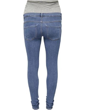 Blugi Only Maternity, albastru Albastru