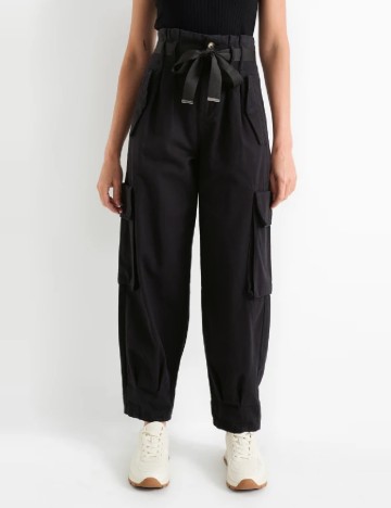 Pantaloni C&A, negru