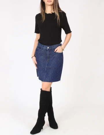 Fusta C&A, bleumarin Albastru