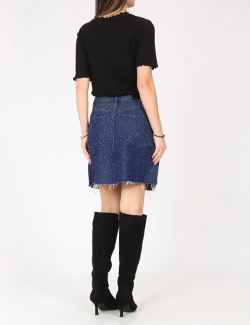 Fusta C&A, bleumarin Albastru