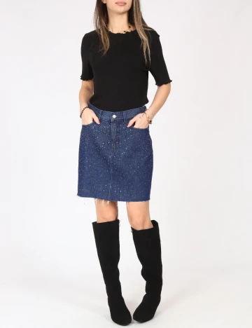 Fusta C&A, bleumarin Albastru