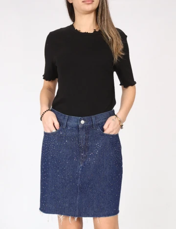 Fusta C&A, bleumarin Albastru