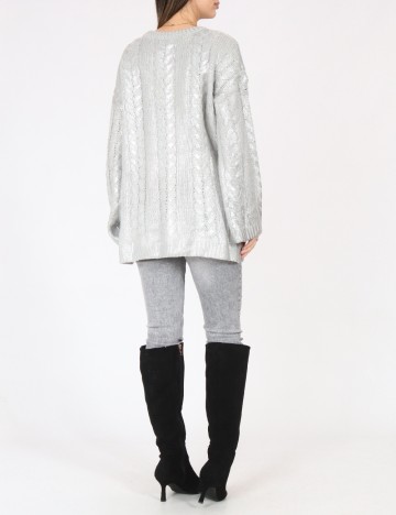 Pulover C&A, argintiu