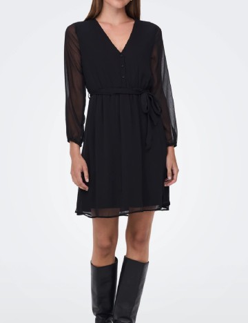 
						Rochie scurta Only, negru
