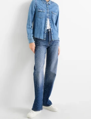 Blugi C&A, albastru Albastru