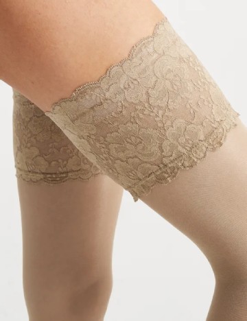 Ciorapi 15 den C&A, crem