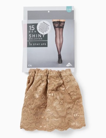 Ciorapi 15 den C&A, crem