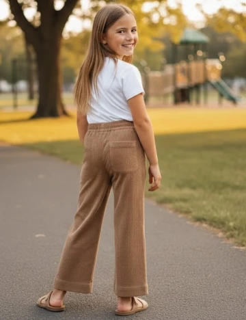 Pantaloni Zara, maro