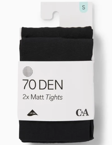 Set ciorapi 2 perechi C&A, negru