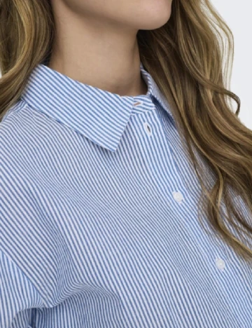 Camasa Jacqueline de Yong, albastru Albastru