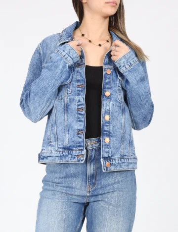 Jacheta C&A, albastru Albastru