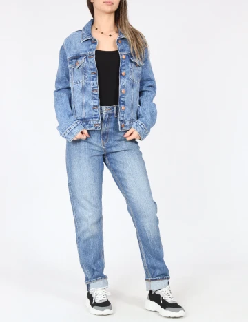 Jacheta C&A, albastru Albastru