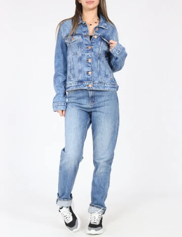 Jacheta C&A, albastru Albastru