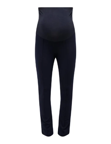 Pantaloni Only Maternity, bleumarin Albastru