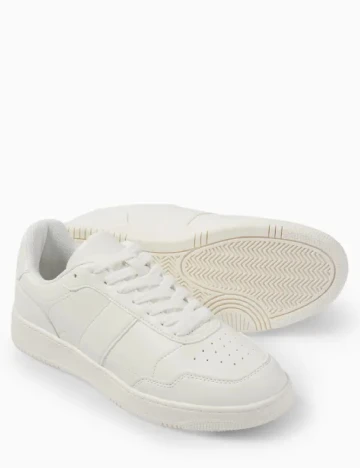 Adidasi C&A, alb Alb