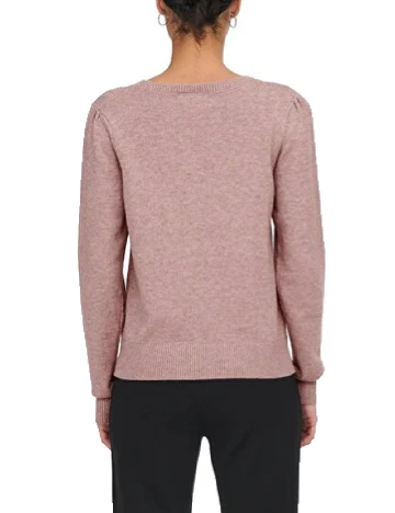 Bluza Jacqueline de Yong, roz pudra Roz