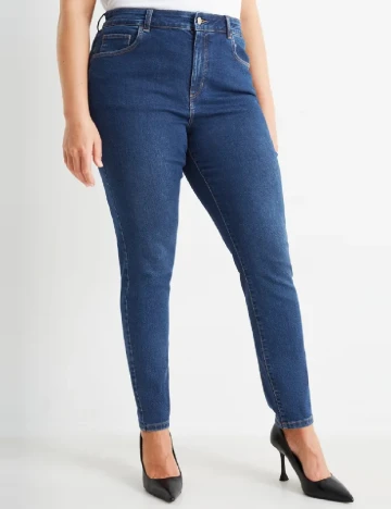 Blugi C&A Plus Size, albastru Albastru