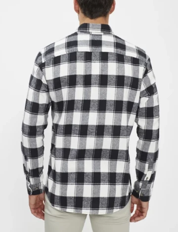 Camasa Jack&Jones, negru/alb Negru