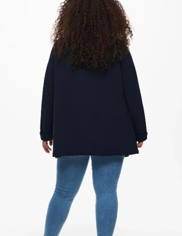 Blazer Only Carmakoma, bleumarin Albastru