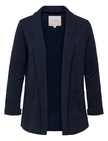 Blazer Only Carmakoma, bleumarin Albastru