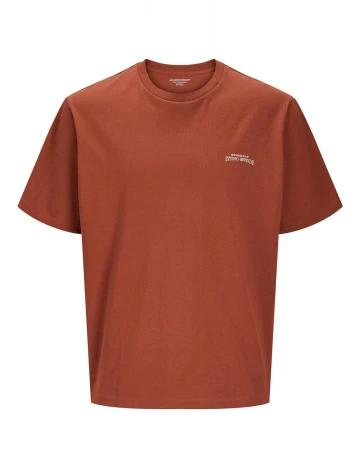 Tricou Jack&Jones, caramiziu Maro