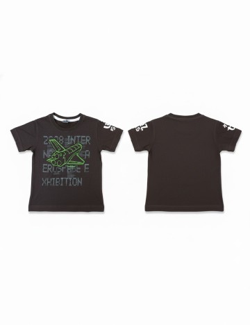 Tricou Zara, maro inchis