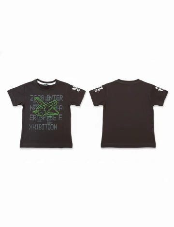 Tricou Zara, maro inchis