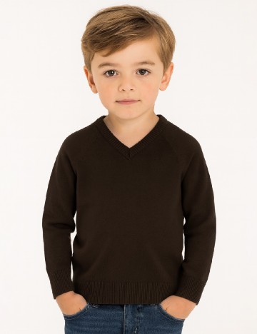 
						Bluza Zara, maro inchis