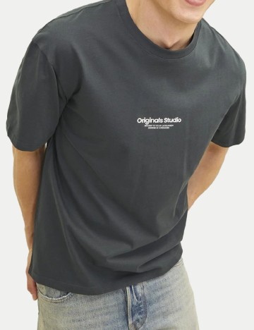 Tricou Jack&Jones, gri