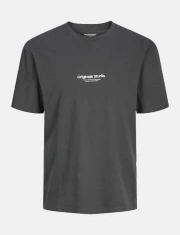 Tricou Jack&Jones, gri Gri