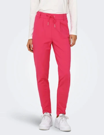 Pantaloni Only, roz Roz