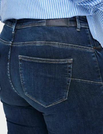 Blugi Only Carmakoma, bleumarin Albastru