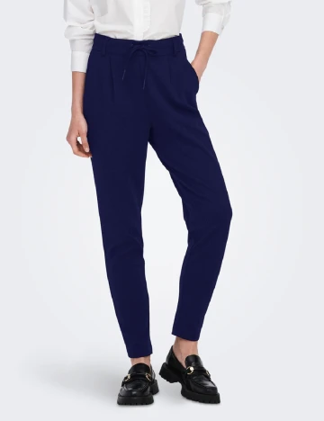 Pantaloni Only, bleumarin Albastru