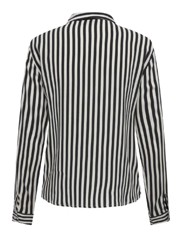 Camasa Jacqueline de Yong, alb/negru Alb