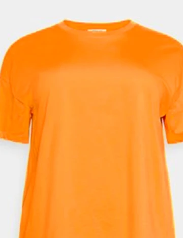 Tricou Only Carmakoma, portocaliu Portocaliu