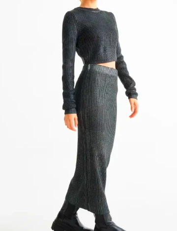 Fusta C&A, negru Negru