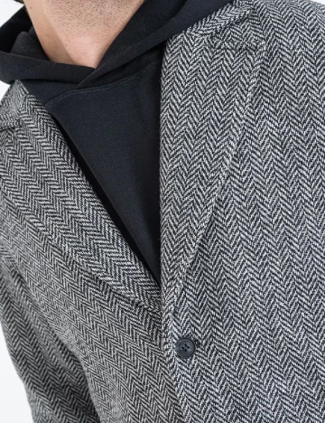 Palton Only, gri Gri